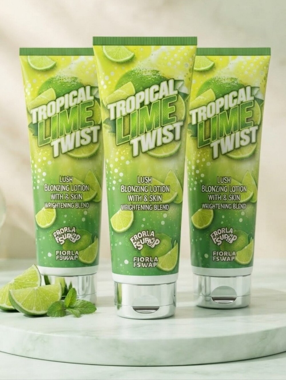 Lush Tropical Lime Twist Bronzing Lotion - Tanning Bed Lotion